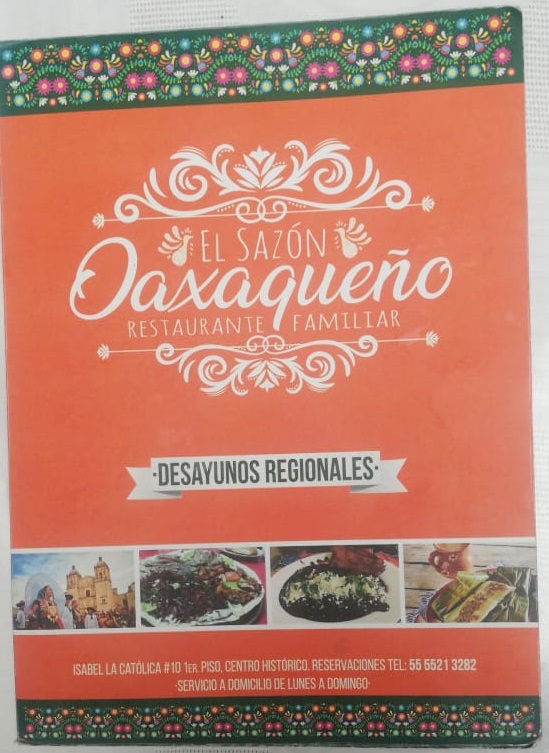 Restaurante El Sazón Oaxaqueño