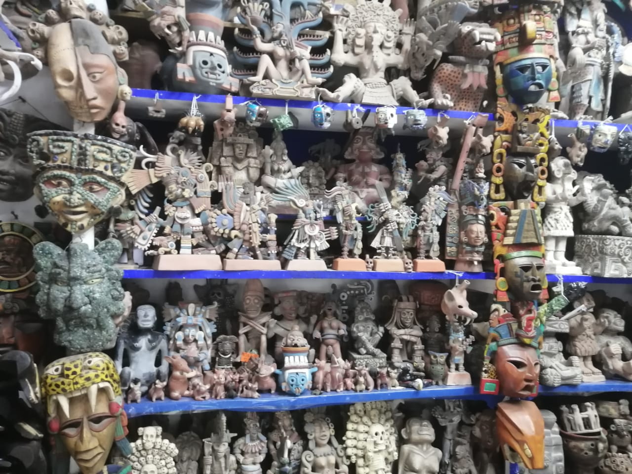 La Ciudadela - Arte Chac Mool