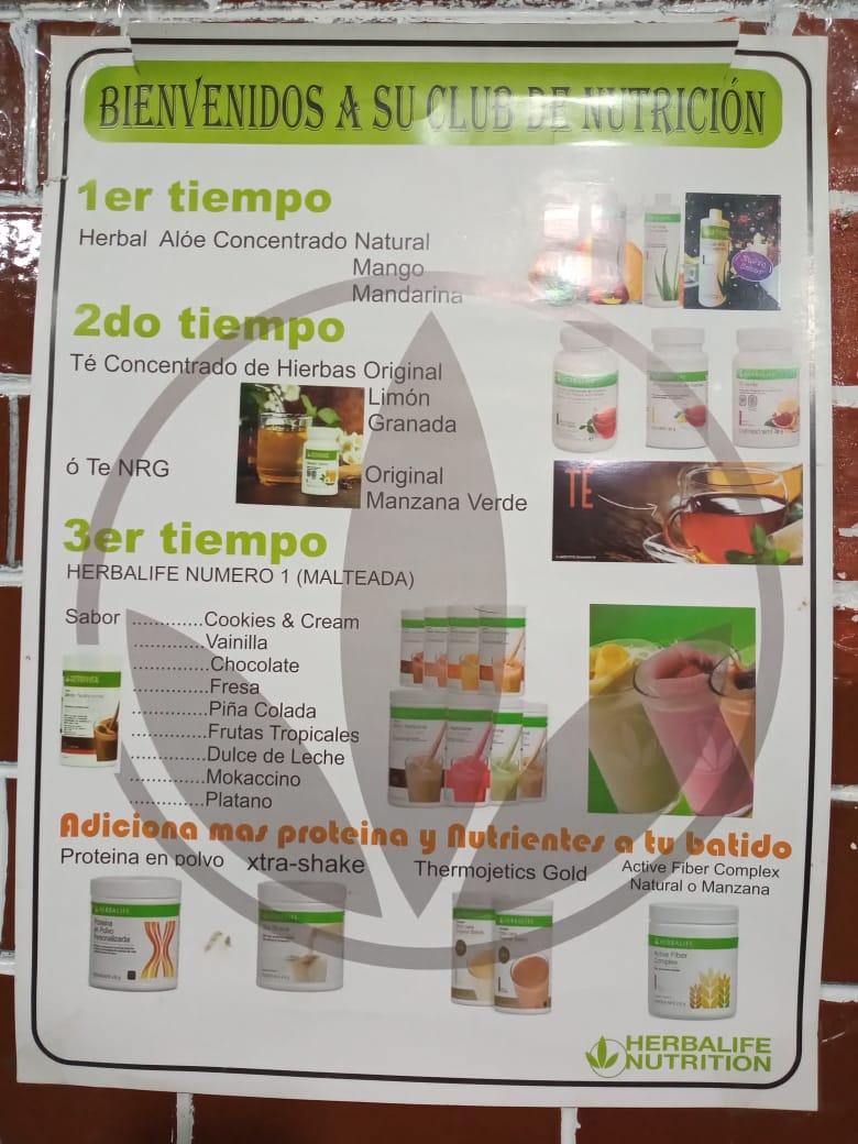 Mercado San Camilito - Desayunos Herbalife