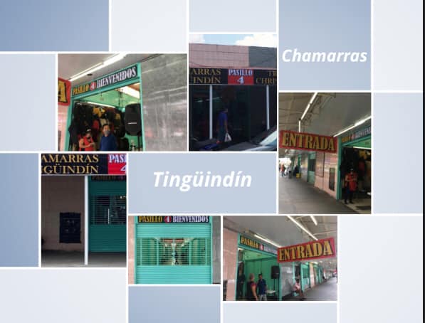 Mercado Mixcalco- Chamarras Tingüindín