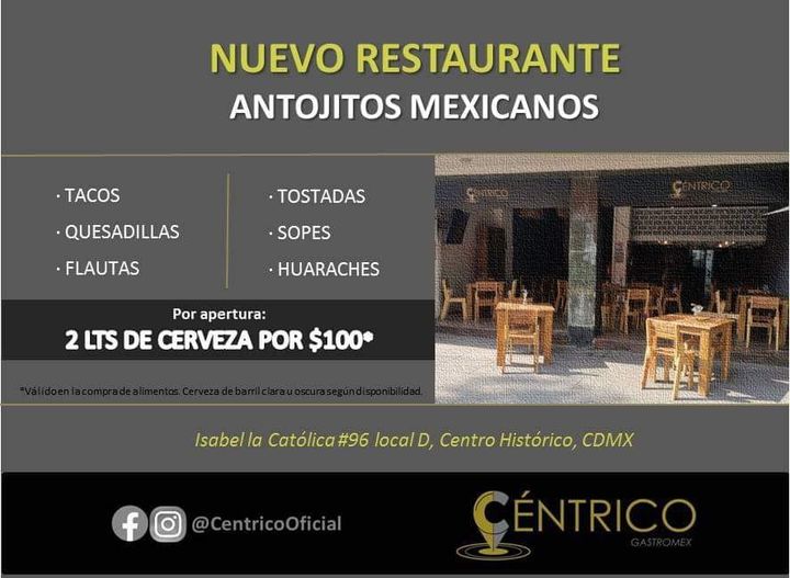 Restaurante Céntrico